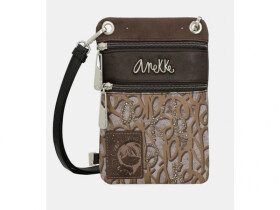 Trendy dámská crossbody taška Anekke Mantle Aela, hnědá