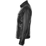 Pánská Kožená Bunda Ranger Brixton Černá Velikost: 4XL