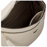 Stylová dámská koženková ledvinka Fima, béžová