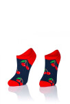 Dámské vzorované ponožky Intenso 1818 Cotton 35-40 grafit 38-40