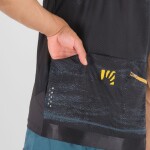KARPOS Green Fire Jersey, Black/Lemon Curry velikost: L