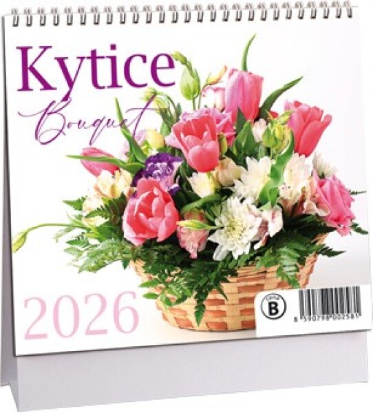Stolní kalendář ARIA 2026 MINI - Květiny