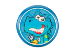 Mamido Létající disk Frisbee dinosaurus modrý