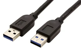 Roline USB 3.0 A(M)-A(M) černá / Kabel / Propojovací / 5Gbps / 3 m (11.02.8971)