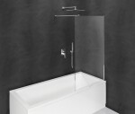 POLYSAN - MODULAR SHOWER vanová zástěna 800x1500, čiré sklo BMS1-80