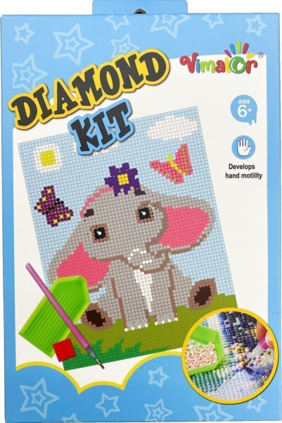 Diamantové malování - Baby Slon