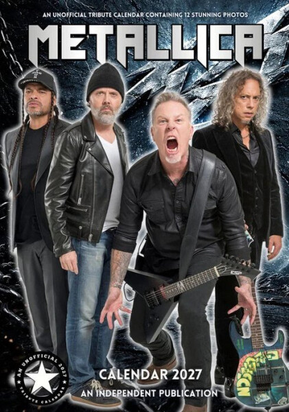 Kalendář 2027 - Metallica A3