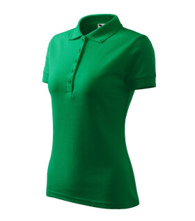 Pique Polo polokošile dámská středně zelená 2XL