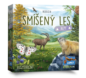 Smíšený les: Alpy (rozšíření) - Kosch