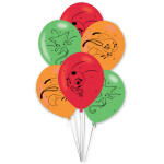 Kouzelná beruška balónky 6 ks 27,5 cm Kouzelná beruška balónky 6 ks 27,5 cm