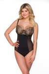 Dámské body 2213 SOFT ČERNO-ZLATÁ