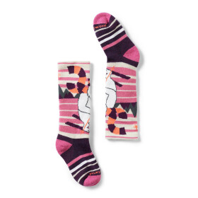 Dětské merino ponožky SMARTWOOL Kids' Wintersport Light Cushion Yeti OTC, Moonbeam velikost: 33-36 (L)
