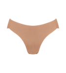 Dámské kalhotky ZERO Feel Pure High leg - BROWN - sv. hnědé 00CM - SLOGGI NOSTALGIC BROWN M