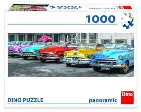 Puzzle Sraz bouráku - panoramatické 1000 dílků - Dino