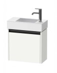 DURAVIT - Ketho.2 Umyvadlová skříňka 44x48x24 cm, 1 dvířka, panty vlevo, matná bílá K25072L18180000