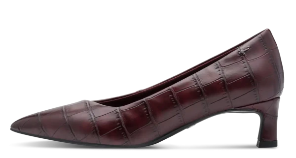 Tamaris 1-22351-47-552 Dámské lodičky merlot croco 40
