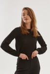 Monnari Svetry kardigany Shimmering Long Sleeve Sweater Black XL