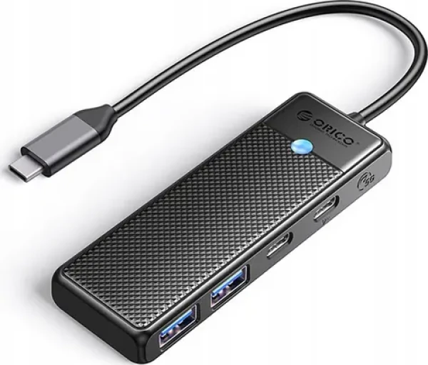 Orico PAPW2AC-C3 / USB Hub / 1x USB-C / 1x USB-C PD / 2x USB-A 3.2 Gen2 (6942227138316)