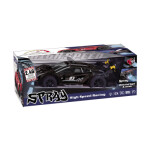 RC auto 1:14 s mlhovým efektem černé