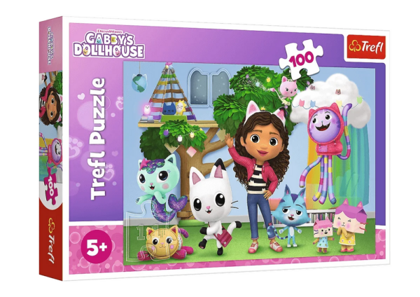Mamido Puzzle Gábinin kouzelný domek 100 dílů Trefl