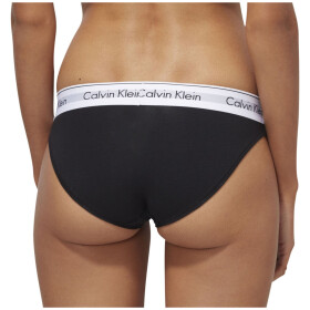 Dámské kalhotky Bikini Briefs Modern Cotton 0000F3787E001 černá Calvin Klein