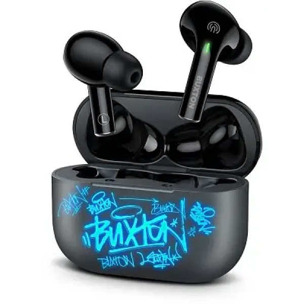 Buxton BTW 4600 šedá / bezdrátová sluchátka / mikrofon / Bluetooth 5.4 / IPX6 (8590669324514)