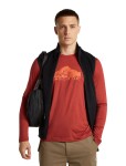 Pánské merino triko dlouhý rukáv ICEBREAKER Mens Merino 150 Tech Lite LS Tee AorakiExplor, Agate velikost: XL