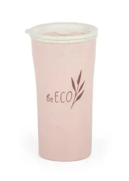 G21 Eko kelímek beECO Latte růžová / 450 ml (G49361001R)