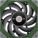 THERMALTAKE TOUGHFAN 12 zelená / Ventilátor / 120 mm / Hydraulic Bearing / 2000 RPM @ 22.3 dB / 58.35 CFM (CL-F117-PL12RG-A)