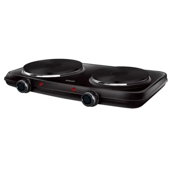 SENCOR SCP 2254BK-EUE4 Dvouplotýnkový vařič / 18 15 cm / 2500W (8590669304769)