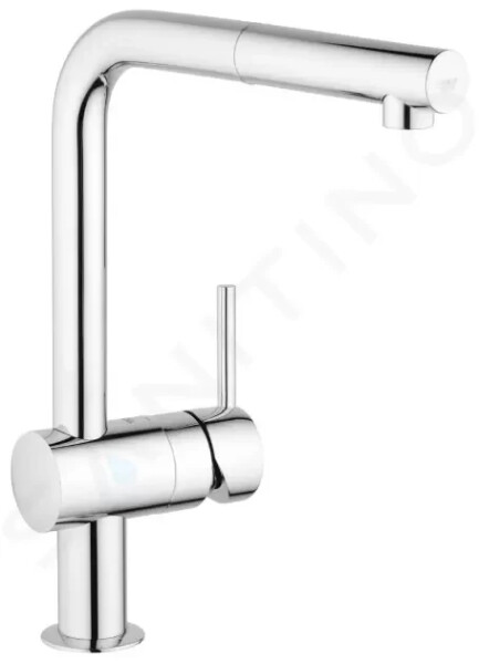 GROHE - Minta Dřezová baterie s výsuvnou koncovkou, chrom 32168000