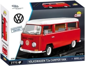 COBI 24361 Volkswagen T2a Camper Van červená/bílá