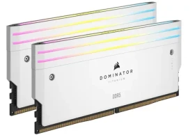 Corsair Dominator Titanium White 32GB (2x 16GB) DDR5 7000MHz / CL34 / DIMM / RGB / XMP / 1.45V (CMP32GX5M2X7000C34W)