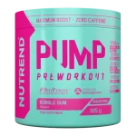 PUMP - Nutrend (žvýkačka, 225 g) (77683-3-225g-bubblegum)