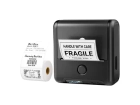 Phomemo Přenosná tiskárna štítků M200 černá / 203 dpi / termotiskárna / Bluetooth / USB (M200-BK)