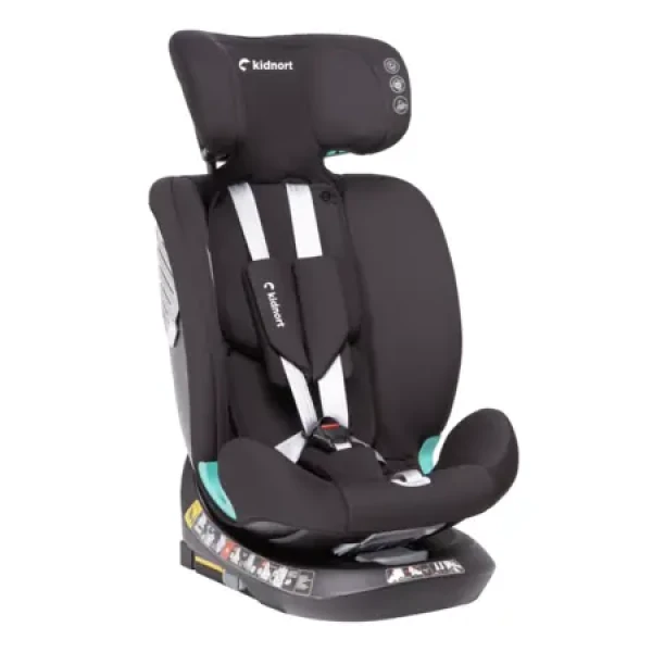 Kidnort Radjur Top Tether černá / Autosedačka / od 40 do 150 cm (KNFOT000004)