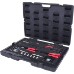 KS Tools 150.1100 Sada nářadí pro montáž a demontáž ventilu, 44 ks