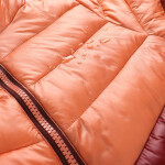 Dětská hi-therm bunda ALPINE PRO ROGO peach pink