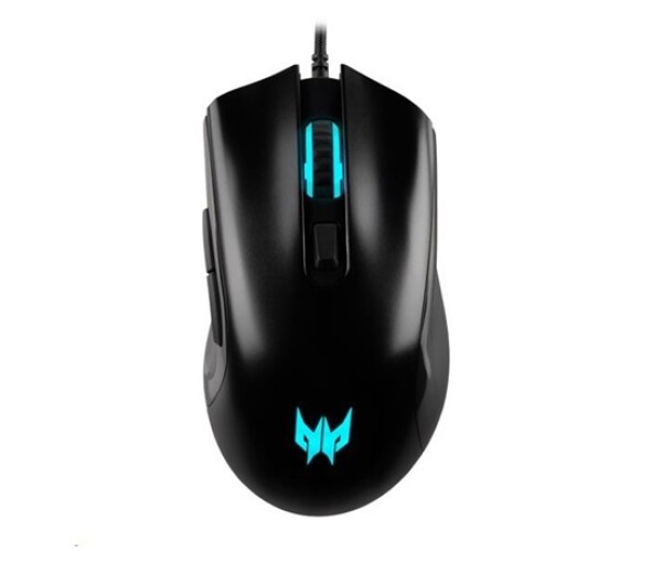 ACER drátová myš Predator Cestus 333,5 levels DPI,1ms,400 IPS,20 mil. kliků,USB 2.0,Black EDF_11294905