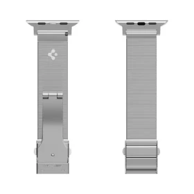 Spigen Sleek Link řemínek pro Apple Watch Series 38/40/41 mm stříbrná (AMP07225)