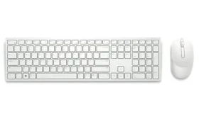 DELL KM5221W US bílá / Set bezdrátové klávesnice a myši / US / 2.4GHz / Bluetooth / USB (580-AKEZ)
