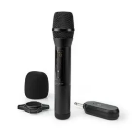 Nedis Bezdrátový Mikrofon / 20 Kanály / 1 Mikrofon / Kardioid / 70 Hz - 13 kHz / 1000 Ohm / -95 dB (MPWL200BK)
