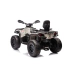 Mamido Dětská elektrická čtyřkolka Can-Am Outlander ATV šedá