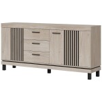 Komoda Mati Mi05 dub cremona/černá