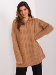 Sweter BA SW model 19005965 camelowy - FPrice Velikost: jedna velikost