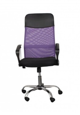 BRADOP Kancelářská židle černá ZK07 TABOO - fialová VARIANTA PROVEDENÍ: FIALOVÁ