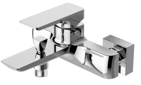 Vanová baterie SAT Brevis bez sprchového setu 150 mm chrom SATBSBRE222 SATBSBRE222