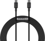 Baseus CATYS-C01 Kabel USB-C (M) - USB-C (M) 2 m černá / 100W (CATYS-C01)