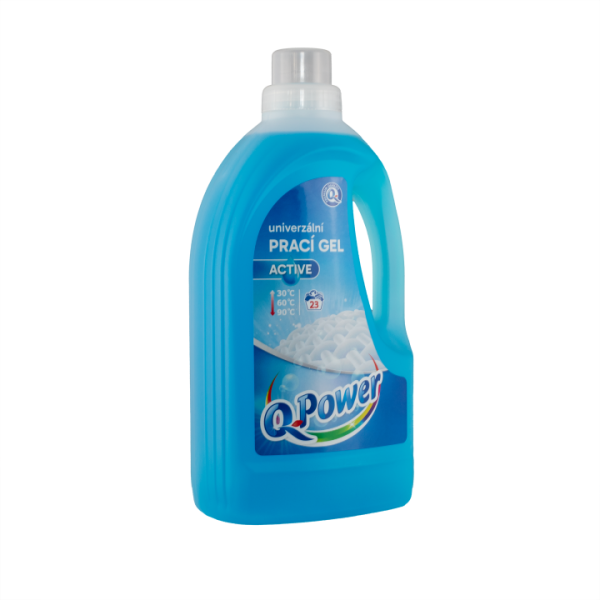 Q-Power Univerzální prací gel 23pracích dávek, 1,5l