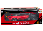 Mamido Sportovní auto na dálkové ovládání 1:16 červené
